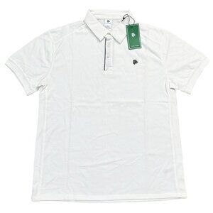 Flint Park Mens White Polo Shirt XL Organic Cotton Classic Fit NWT